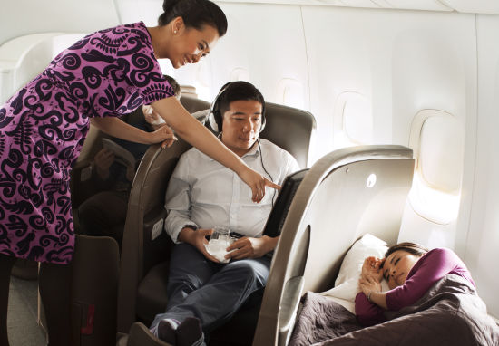 空乘服务很到位